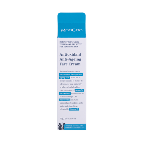 Moogoo Anti-ageing Antioxidant Cream 75g