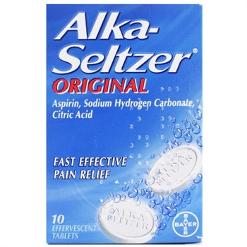 Alka-seltzer original effervescent tablets 10
