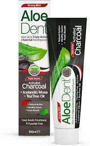 Aloe dent toothpaste charcoal 100ml