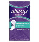 Always dailies fresh and protect normal pantyliners 32