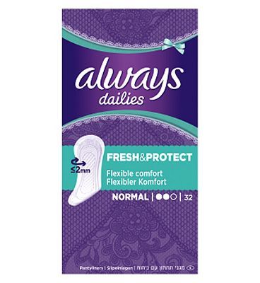 Always dailies fresh and protect normal pantyliners 32