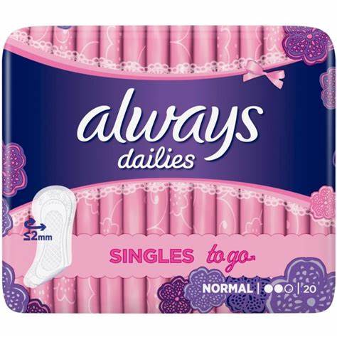 Always dailies singles normal 20