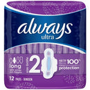 Always ultra long pads 12