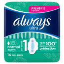 Always ultra normal pads 14 pads