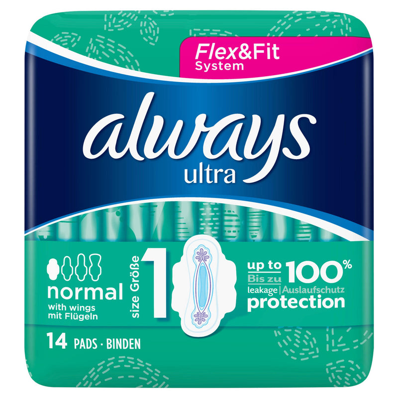 Always ultra normal pads 14 pads