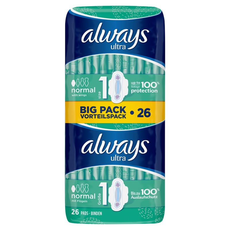 Always ultra normal pads 26