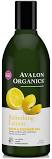 Avalon organics refreshing lemon bath and shower gel 355ml