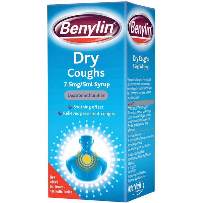 Benylin dry coughs Syrup 150ml