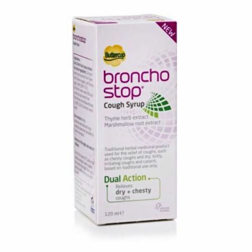 Buttercup bronchostop cough syrup 120ml