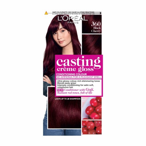 L'oreal casting hair dye 360 black cherry