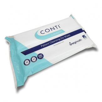 Conti soft patient cleansing dry wipes x100