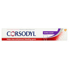 Corsodyl toothpaste ultra clean 75ml