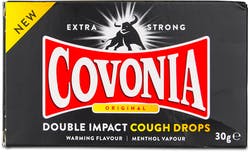Covonia original double impact cough drops 30g