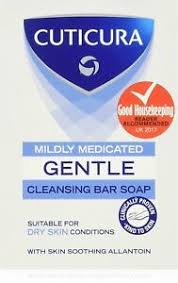 Cuticura gentle cleansing bar soap 100g