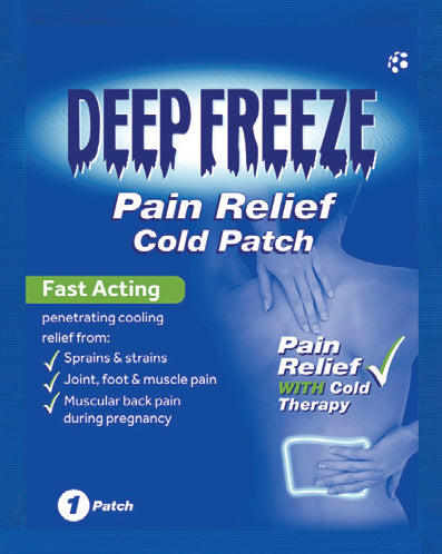 Deep Freeze Pain Relief Cold Patch (1 Patch)