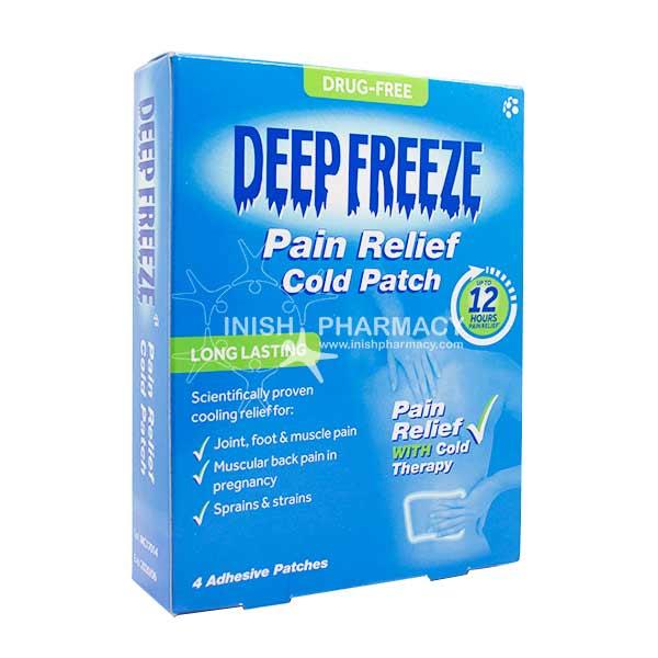 Deep Freeze Pain Relief Cold Patch (4 Pack)
