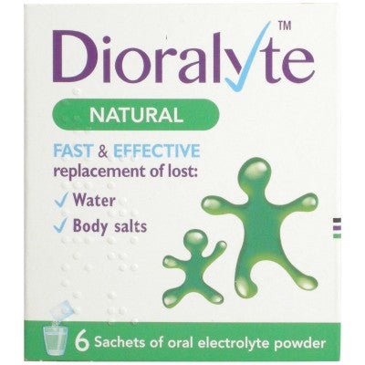 Dioralyte natural sachets 6