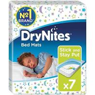 DryNites 7 bed mats