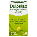 Dulcolax tablets 20