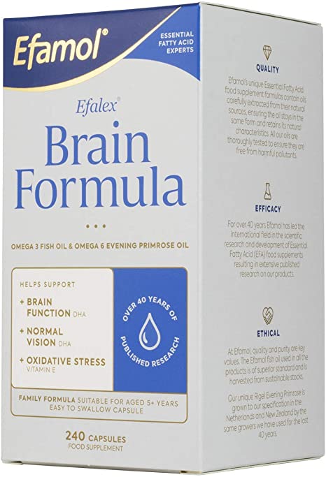 Efamol Efalex Brain Formula 240 Capsules
