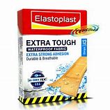 Elastoplast extra tough waterproof 12 plasters