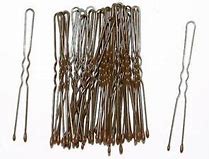 Elegance hair pins brown (36)