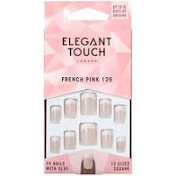 Elegant touch french pink 126 24 nails