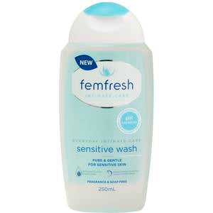 Femfresh intimate skin care sensitive intimate wash 250ml