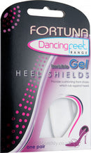 Fortuna Dancing Feet Invisible Gel Heel Shields one pair