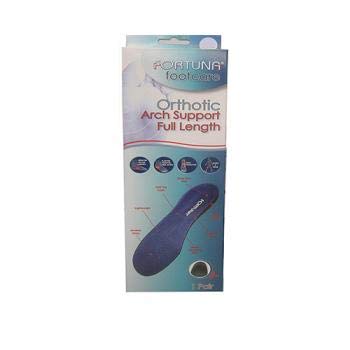 Fortuna Footcare Orthotic Arch Support Full length Size Large