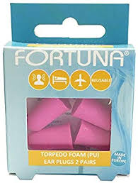 Fortuna Torpedo foam (PU) Ear plugs x 2 pairs