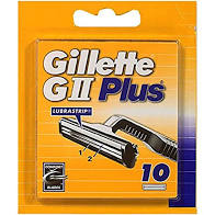 Gillette G2 plus blades 10 pack