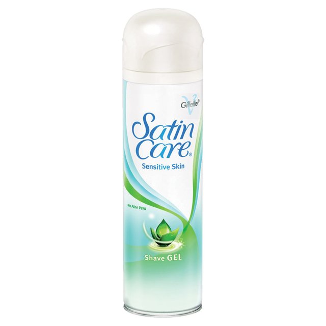 Gillette Satin Care Sensitive skin Shave Gel with Aloe Vera 200ml