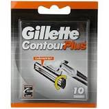 Gillette contour plus blades 10 pack