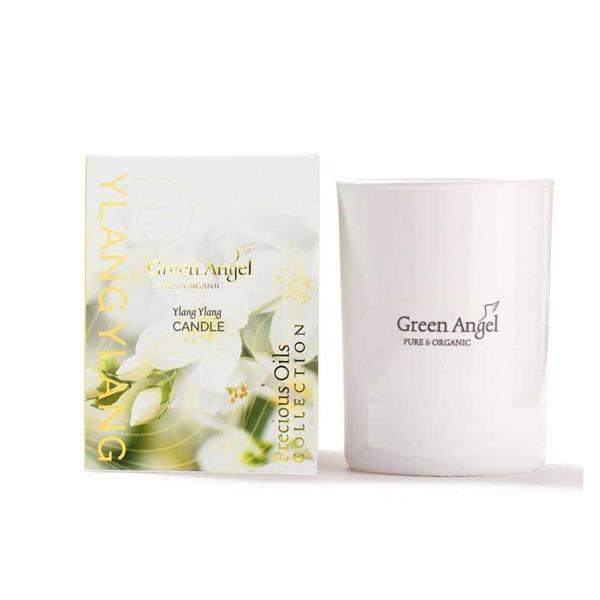 Green Angel Candle Ylang Ylang