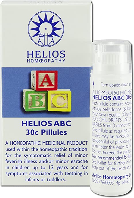 Helios Homeopathic ABC 30c Pillules 4g