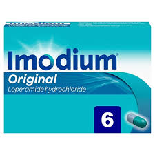 Imodium original 2mg capsules 6 pack