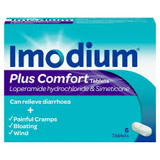 Imodium plus comfort 6 tablets