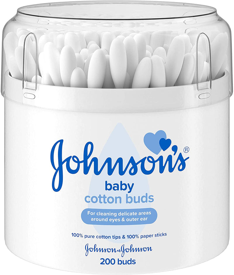 Johnsons Baby Cotton Buds 200 Tub