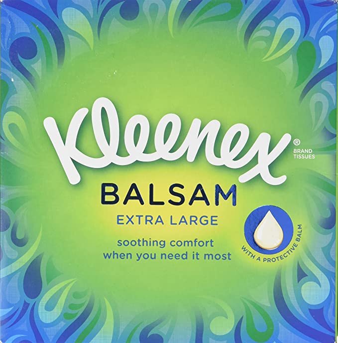 Kleenex balsam extra large tissues 44 pack
