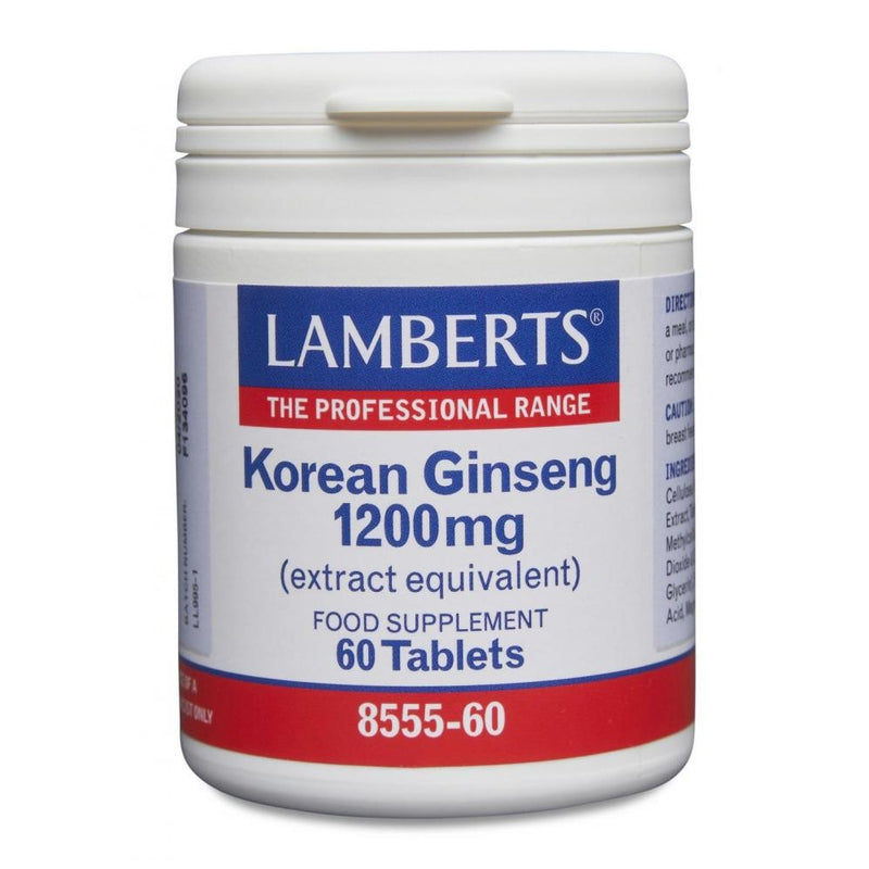 Lamberts Korean Ginseng 1200mg Tablets x60