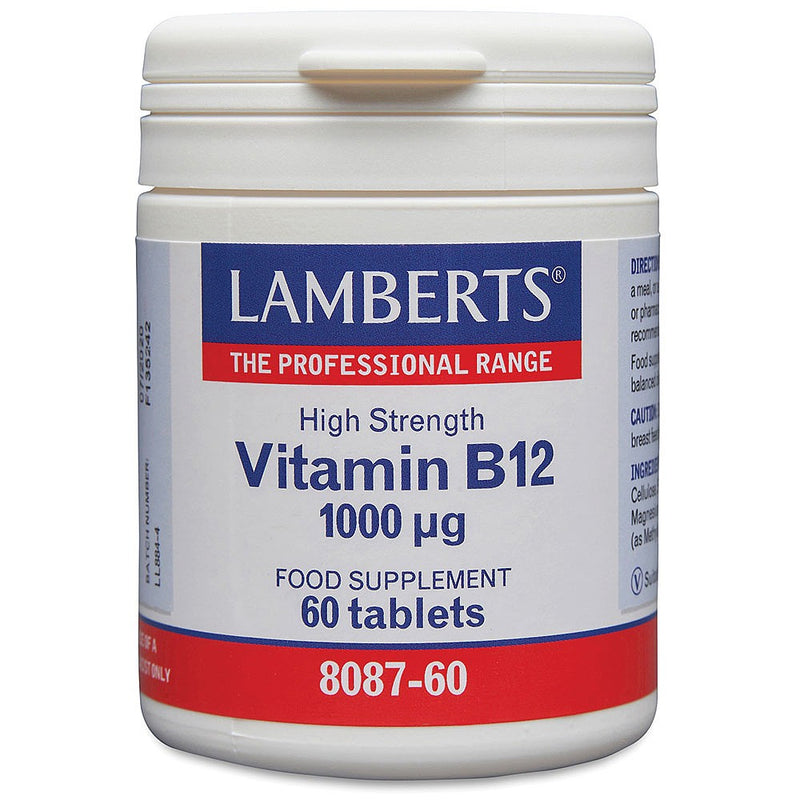 Lamberts Vitamin B12 1000 micrograms 60 Tablets