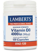 Lamberts Vitamin D3 4000iu 120 capsules