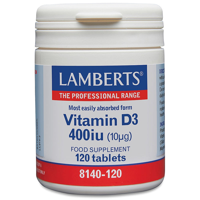 Lamberts Vitamin D3 400iu 120 Tablets