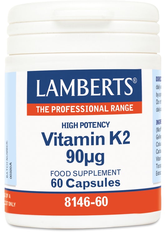 Lamberts Vitamin K2 90mcg 60 capsules