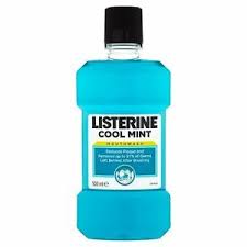 Listerine cool mint anti septic mouthwash 500ml
