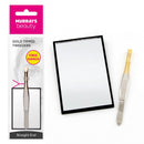 Murrays gold tipped tweezers with mirror