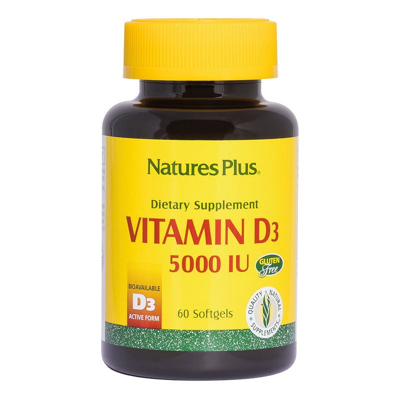 Naturesplus Vitamin D3 5000iu 60 Softgels