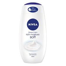 Nivea rich moisture soft 250ml shower cream