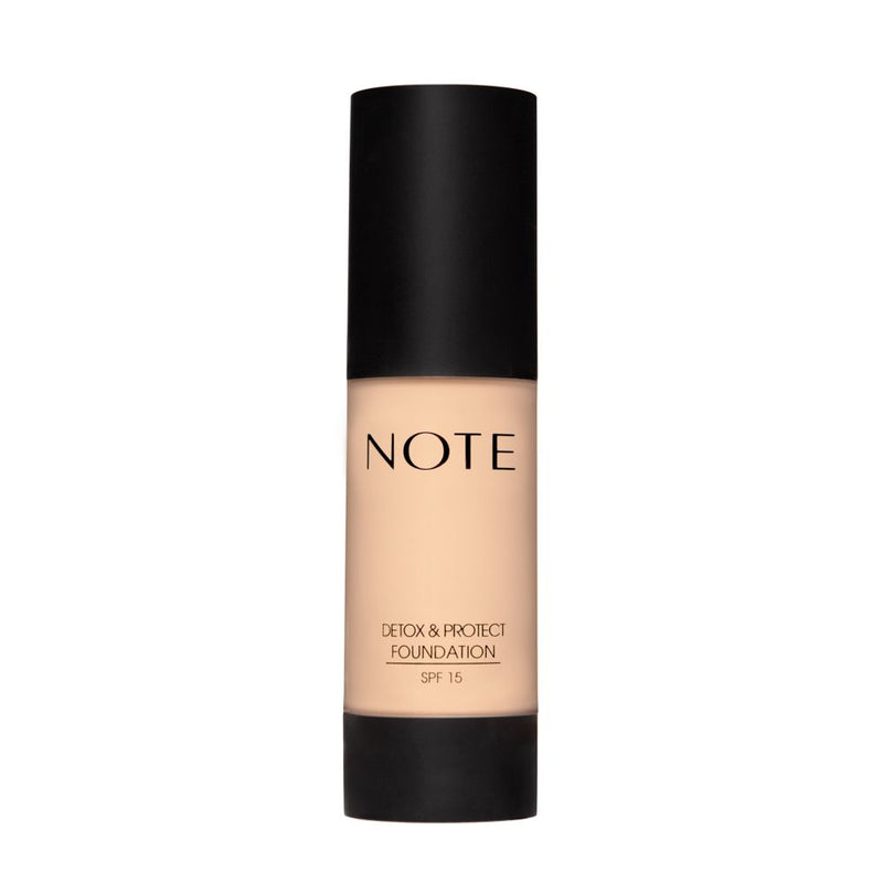 Note detox & protect foundation spf 15 01 beige 35ml
